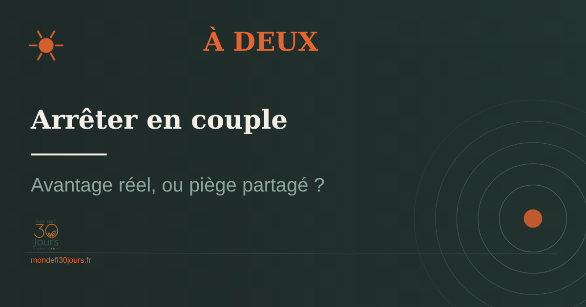 Arrêter de fumer en couple : la méthode pour réussir à deux