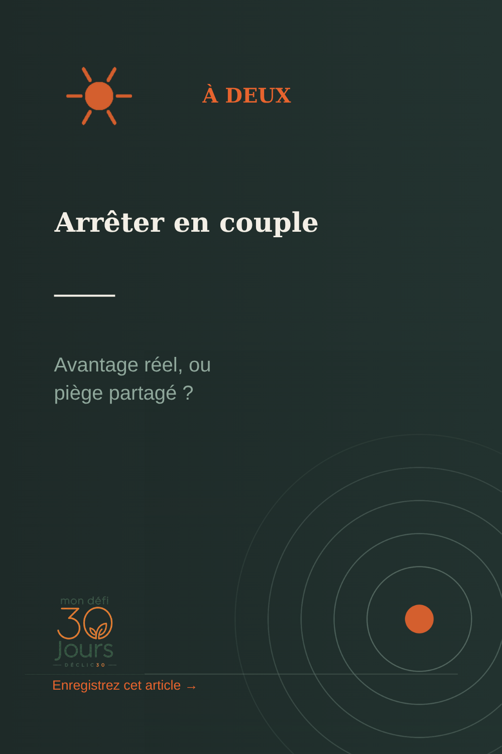 Arrêter de fumer en couple : la méthode pour réussir à deux