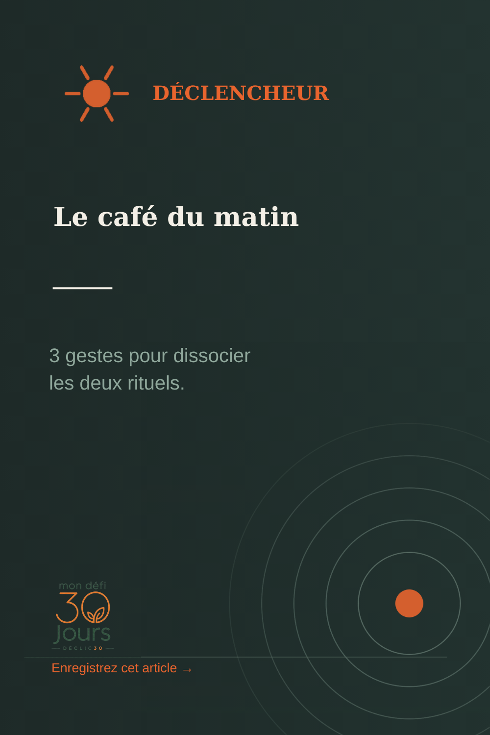 Café sans cigarette le matin — 3 gestes simples