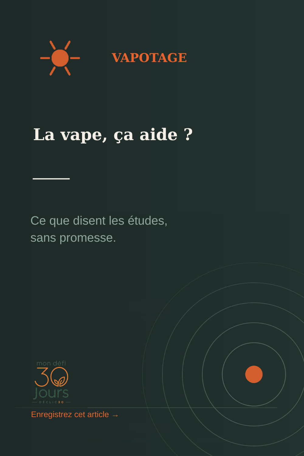 Cigarette électronique pour arrêter de fumer : ça aide vraiment ?