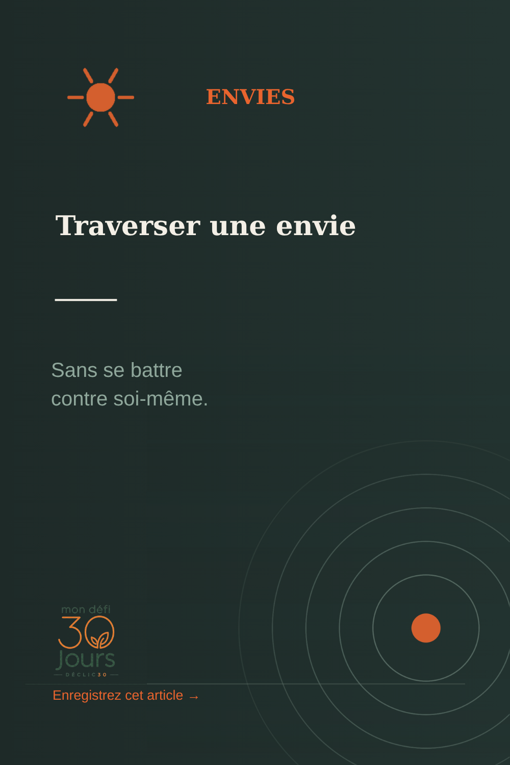 Gérer les envies de fumer sans stress