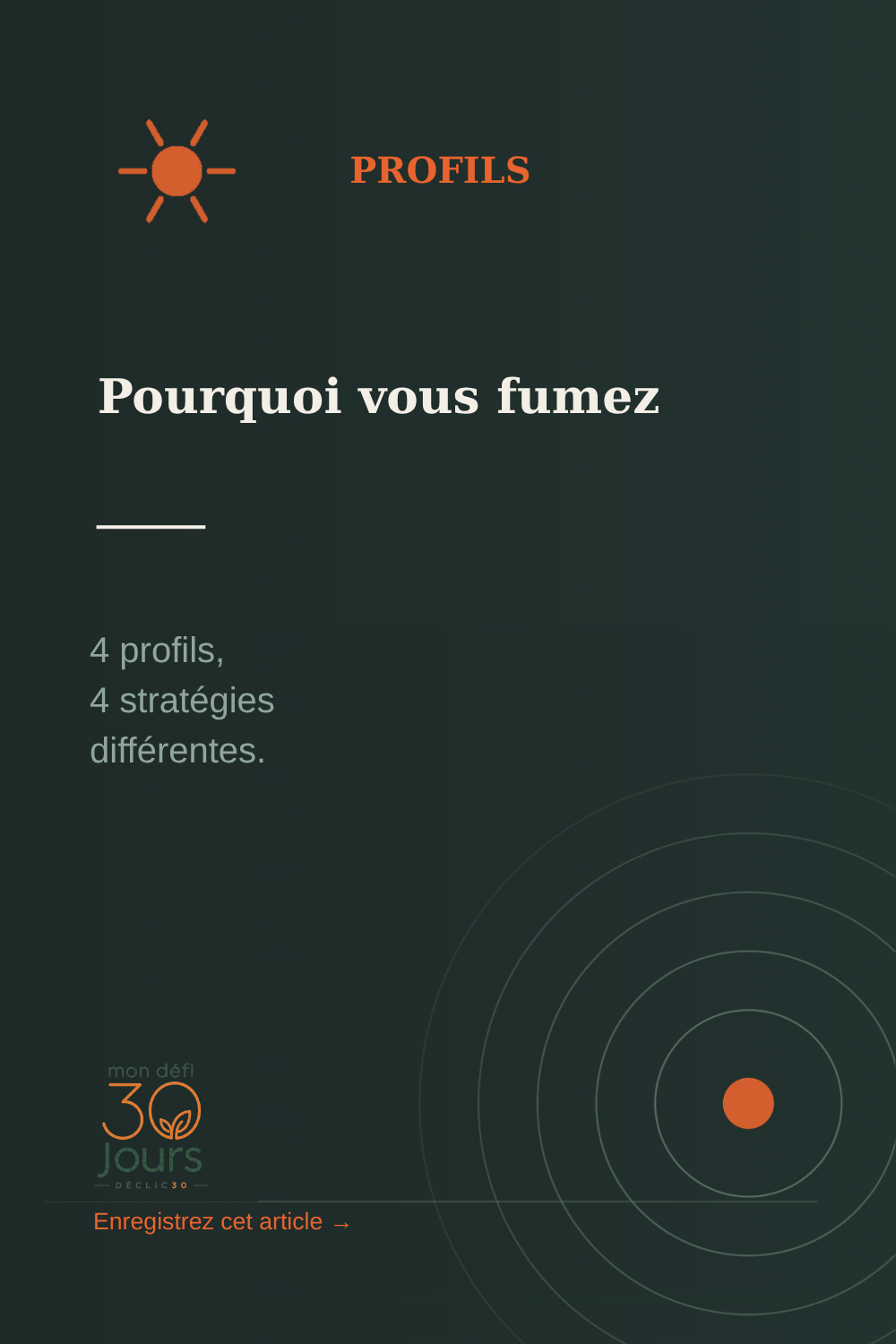 Pourquoi vous fumez : les 4 profils de fumeurs (et comment arrêter)
