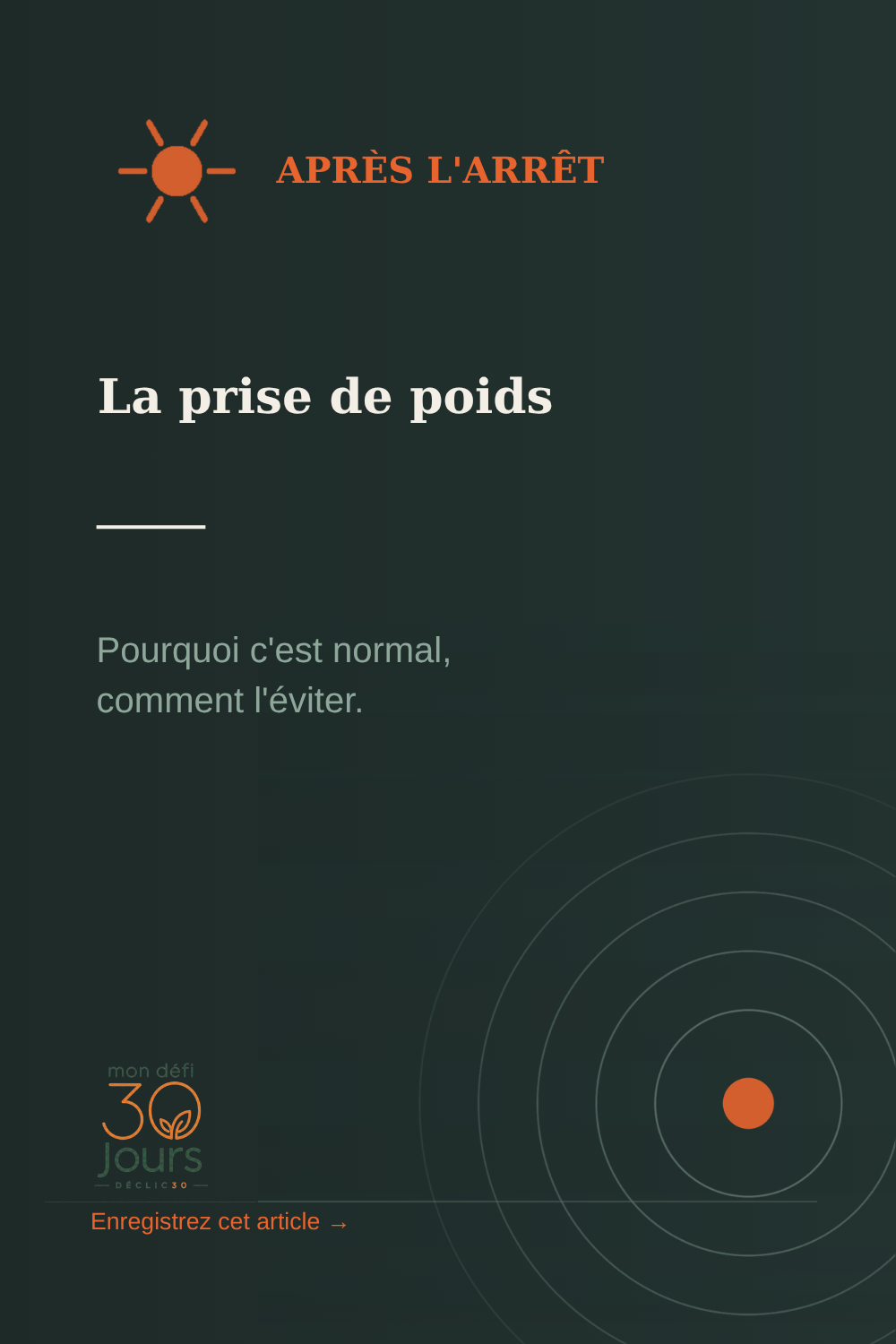 Prise de poids après l'arrêt du tabac : pourquoi c'est normal et comment l'éviter